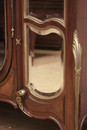 Louis XV style Bedroom in mahogany and bronze, France 19th century