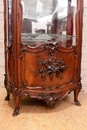 Louis XV style Display cabinet in Oak, France 19th century