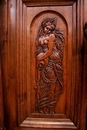 Renaissance style Cabinet in Walnut, France 19th century
