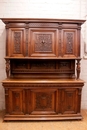 Renaissance style Cabinet in Walnut, France 19th century