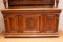 Renaissance style Cabinet in Walnut, France 19th century