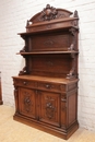 Henri II style Server in Walnut, France 19th century