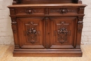 Henri II style Server in Walnut, France 19th century