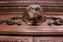 Hunt style Bookcase in Oak, France 19th century