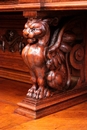Hunt style Cabinet in Oak, France 19th century