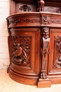Hunt style Cabinet in Oak, France 19th century