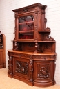 Hunt style Cabinet in Oak, France 19th century