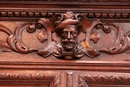 Hunt style Cabinet in Oak, France 19th century