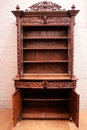 Hunt style Cabinet in Oak, France 19th century