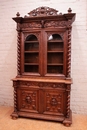 Hunt style Cabinet in Oak, France 19th century