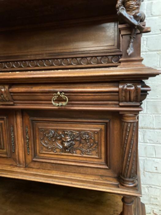 Quality jester cabinet in walnut