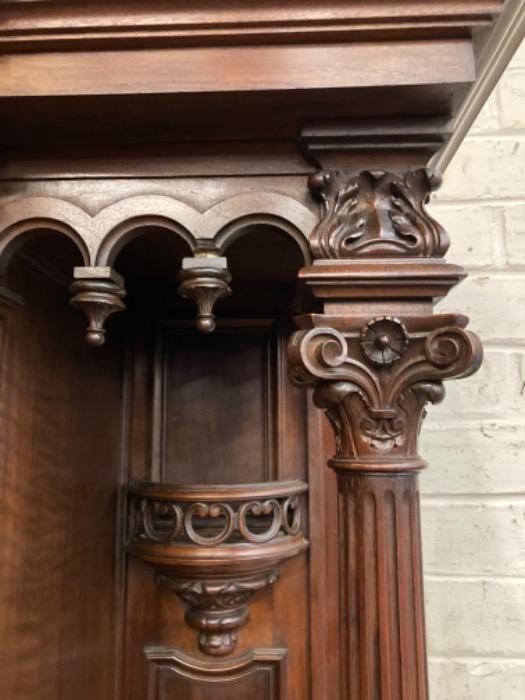 Quality jester cabinet in walnut