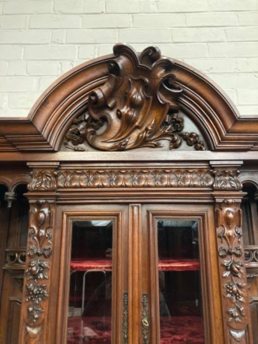 Quality jester cabinet in walnut