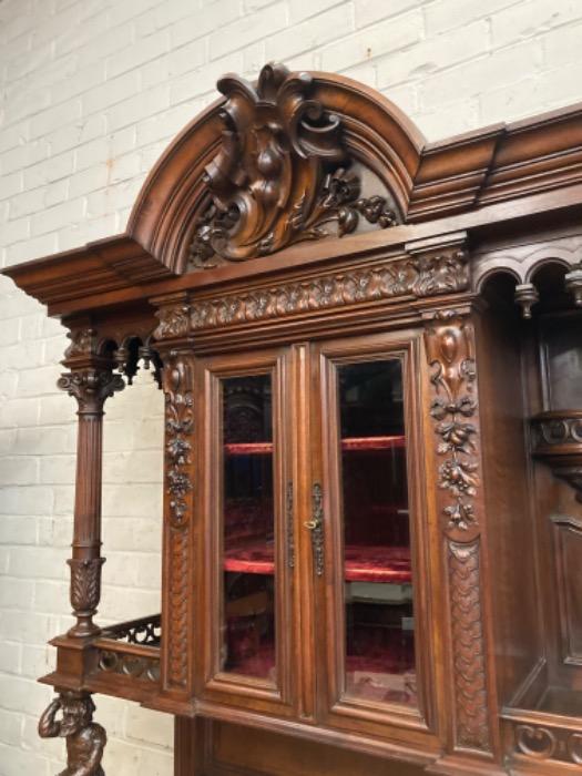 Quality jester cabinet in walnut