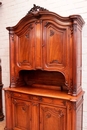 Louis XV style Cabinet in Walnut, France 19th century