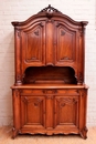 Louis XV style Cabinet in Walnut, France 19th century