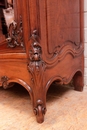 Louis XV style Armoire and bed in Walnut, France 19th century