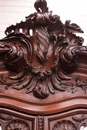 Louis XV style Armoire and bed in Walnut, France 19th century