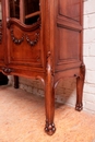 Louis XVI style Bookcase in Walnut, France 1900
