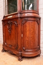 Regency style Display cabinet in Oak, France 19th century