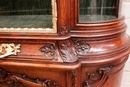 Regency style Display cabinet in Oak, France 19th century