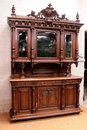 Renaissance style Cabinet in Oak, France 19th century