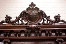 Renaissance style Cabinet in Oak, France 19th century
