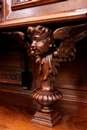 Renaissance style Cabinet in Oak, France 19th century