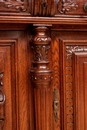 Renaissance style Cabinet in Oak, France 19th century