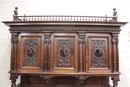 Renaissance style Cabinet in Walnut, France 19th century