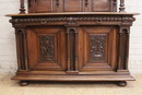 Renaissance style Cabinet in Walnut, France 19th century