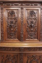 Renaissance style Cabinet in Walnut, France 19th century