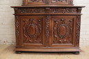 Renaissance style Cabinet in Walnut, France 19th century