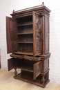 Renaissance style Cabinet in Walnut, France 19th century