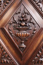 Renaissance style Cabinet in Walnut, France 19th century
