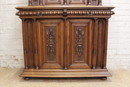 Renaissance style Cabinet in Walnut, France 19th century