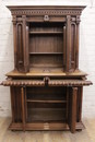 Renaissance style Cabinet in Walnut, France 19th century