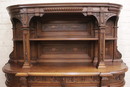 Renaissance style Cabinet in Walnut, France 19th century