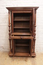 Renaissance style Cabinet in Walnut, France 19th century