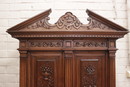 Renaissance style Cabinet in Walnut, France 19th century