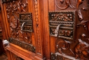 Renaissance style Cabinet in Walnut, France 19th century