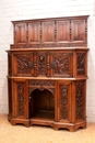 Renaissance style Cabinet in Walnut, France 19th century