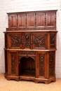 Renaissance style Cabinet in Walnut, France 19th century