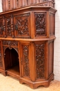 Renaissance style Cabinet in Walnut, France 19th century