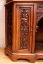 Renaissance style Cabinet in Walnut, France 19th century