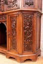 Renaissance style Cabinet in Walnut, France 19th century