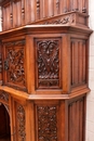 Renaissance style Cabinet in Walnut, France 19th century