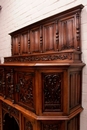 Renaissance style Cabinet in Walnut, France 19th century