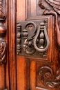 Renaissance style Cabinet in Walnut, France 19th century