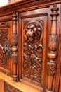 Renaissance style Cabinet in Walnut, France 19th century